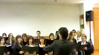 Tatal Nostru - cor de tineret Молитва Отче Наш1