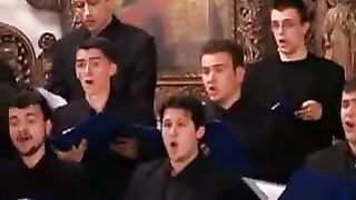 Tatal Nostru - cor barb ortodox Молитва Отче Наш