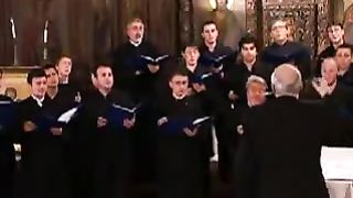 Tatal Nostru - cor barb ortodox Молитва Отче Наш