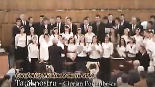 Tatal Nostru - cor de tineret Молитва Отче Наш