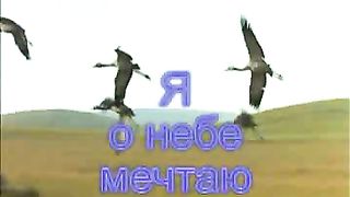 Я о небе мечтаю