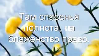 У креста хочу стоять (Караоке)