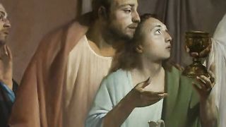 Видеоаннотация к картине Тайная вечеря