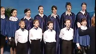 Детский хор Заонской - Смотрю я на Господний мир