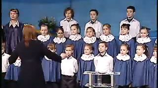 Детский хор Заонской - Славьте Господа