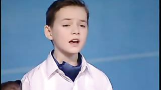 Детский хор Заонской - Славьте Господа