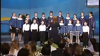 Детский хор Заонской - Иисус дает мне радость