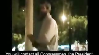 Пол Вошер - проповедь на улице