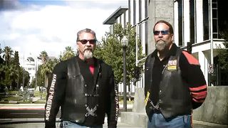 Байкеры Лани и Марк