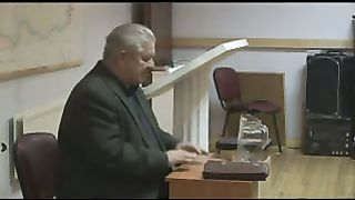 Пётр Новорок на молодёжном служении в Латвии