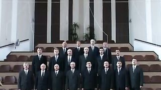 Мужской хор - Придите поклонимся