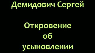 Сергей Демидович - Откровение об усыновлении