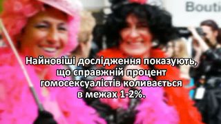 Шокуючі факти про гомосексуалізм