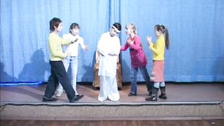 Божий Сын стал слугой (пантомима)