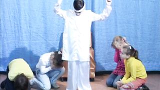 Божий Сын стал слугой (пантомима)