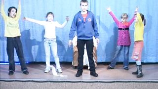 Божий Сын стал слугой (пантомима)