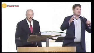 Томми Барнет - проповедь в Москве