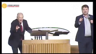 Томми Барнет - проповедь в Москве