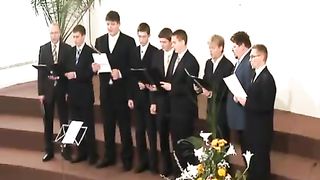 Мужской хор - О Палестина край чудесный