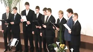 Мужской хор - О Палестина край чудесный