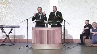 Франклин Грэм - Проповедь в Москве
