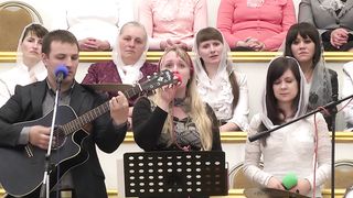 Сквозь слёзы смотрю на Тебя (Голгофа)