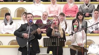 Сквозь слёзы смотрю на Тебя (Голгофа)