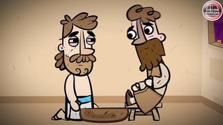 Библейские Истории - Иисус омывает ноги своим ученикам