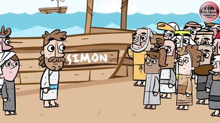 Библейские Истории - Иисус зовет Петра