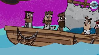 Библейские Истории - Иисус Успокаивает Шторм