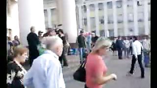 Проповедь Евангелия на киевском вокзале-2