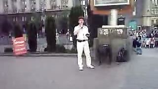 Уличный проповедник о днях Ноя