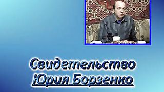Юрий Борзенко - Свидетельство