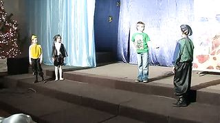Детская постановка - Песня Рождества 2009