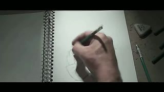 Family Man - Incredible Time Lapse Drawing