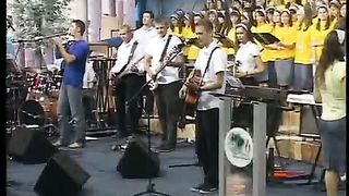 Объединенный хор – Бог небес и земли Малин 2010