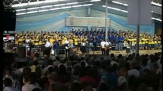 Объединенный хор – Бог небес и земли Малин 2010