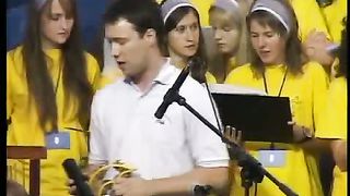 Объединенный хор – Бог небес и земли Малин 2010