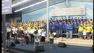 Объединенный хор – В Тебе прощение в Тебе спасение Малин 2010