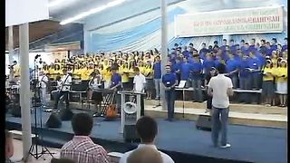 Объединенный хор – Хвала агнцу навік Малин 2010