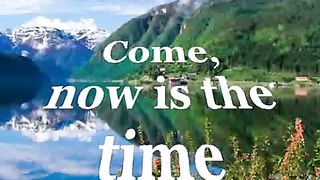 Приди время пришло поклониться