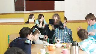 Молодежка в Церкви Христа Спасителя в Донецке