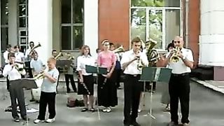 Духовой оркестр с городка Шепетовка