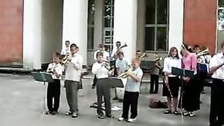 Духовой оркестр с городка Шепетовка