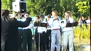 Луцк 1991 духовой оркестр Л Смалько