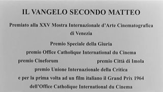 Евангелие от Матфея (1964)