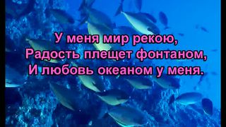 У Меня Мир Рекою караоке